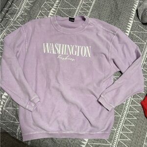 Washington huskies ribbed tee